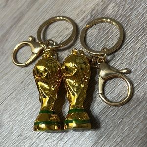 🌸World Cup 2x9$  fifa key chain souvenir. New